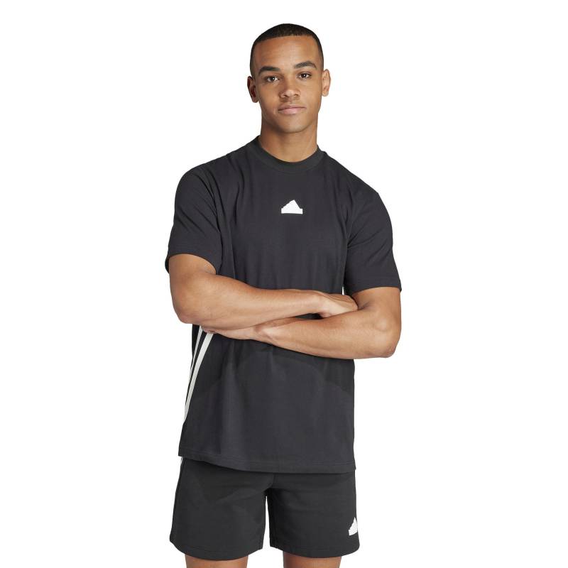 adidas T-shirt, Rundhals, Kurzarm Herren Black M von Adidas