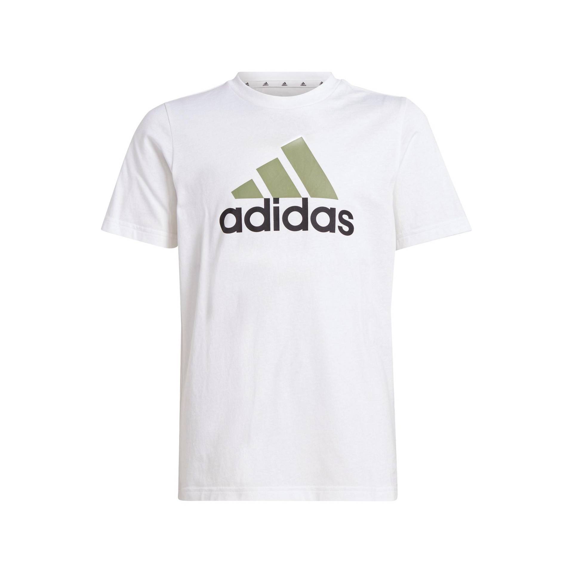 adidas T-shirt, Rundhals, Kurzarm Jungen Weiss 128 von Adidas