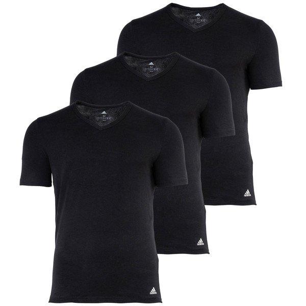 adidas T-shirt 3er Pack Bequem Sitzend Herren Schwarz L von Adidas