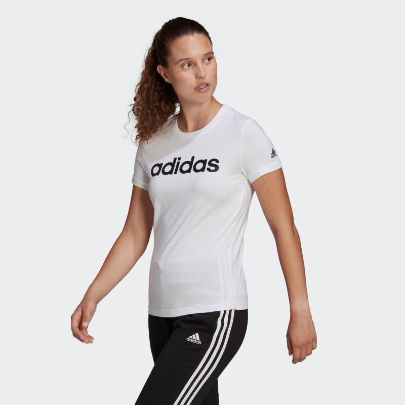 Adidas - T-Shirt, für Damen, Weiss, Größe M von Adidas