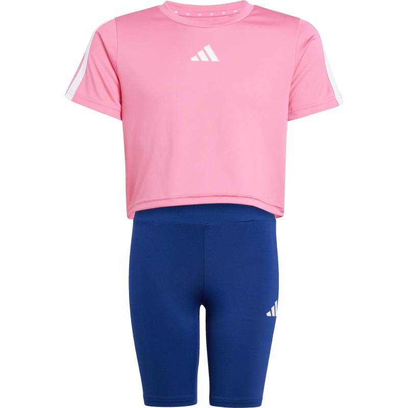 adidas TRAIN ESSENTIALS 3 STRIPES Trainingsanzug Mädchen von Adidas