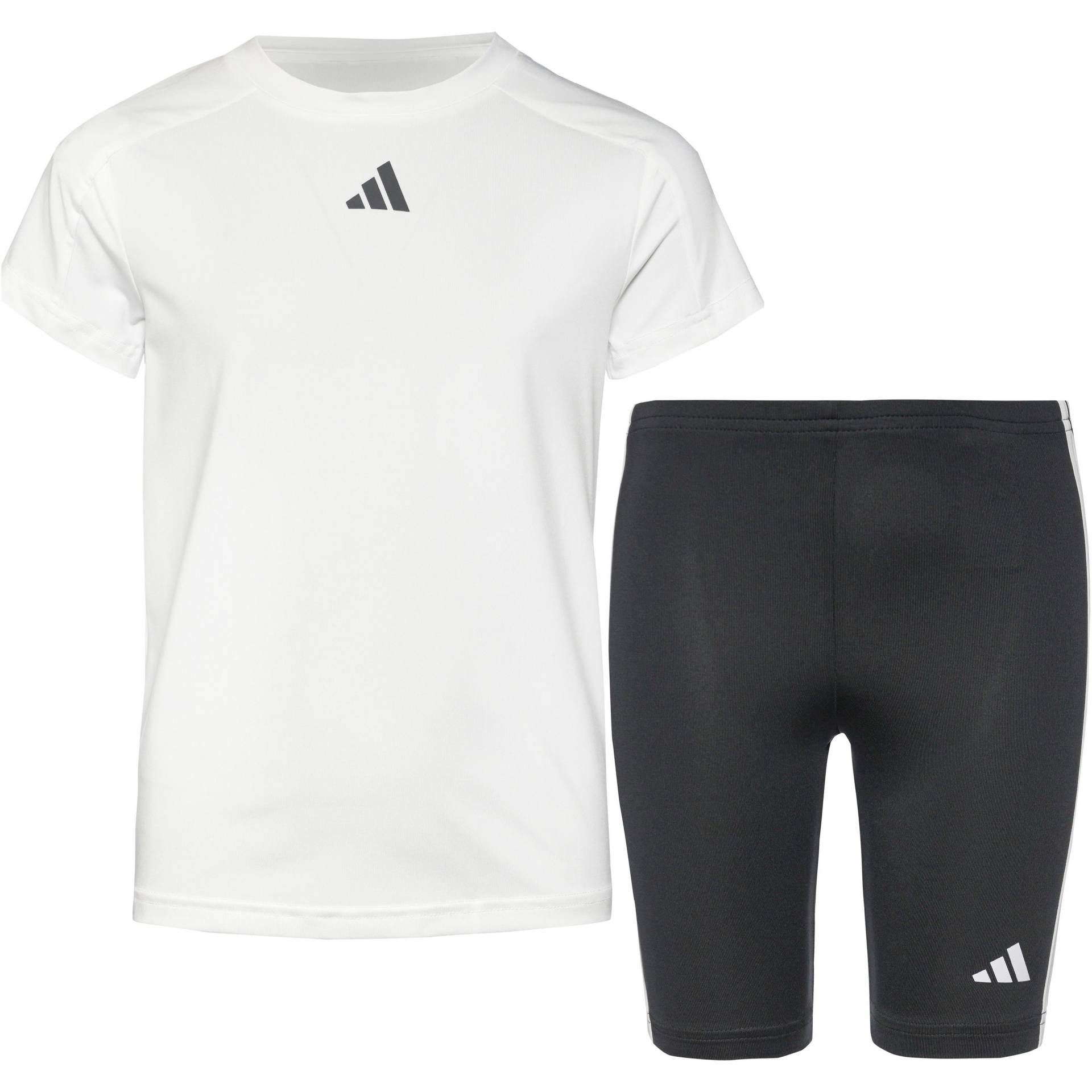 adidas TRAIN ESSENTIALS 3 STRIPES Trainingsanzug Mädchen von Adidas