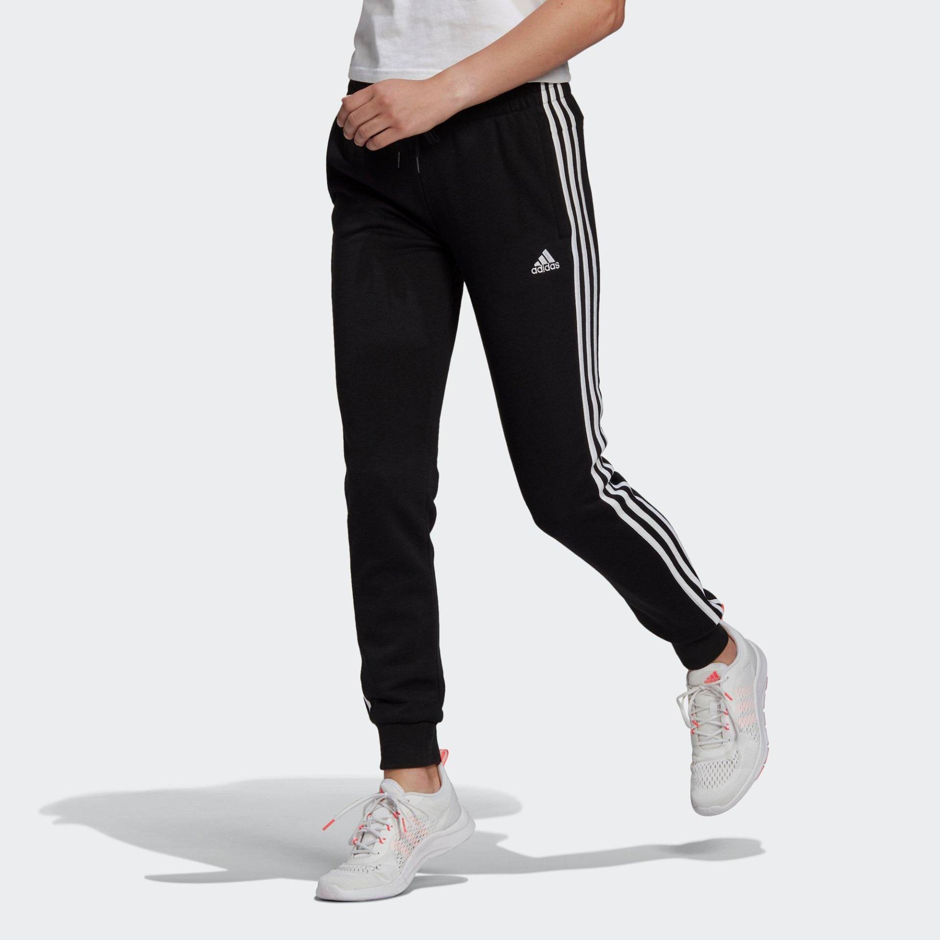 adidas Trainerhose Damen Black M von Adidas