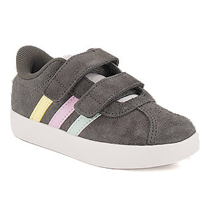 adidas VL Court Mädchen Sneaker Grau von Adidas