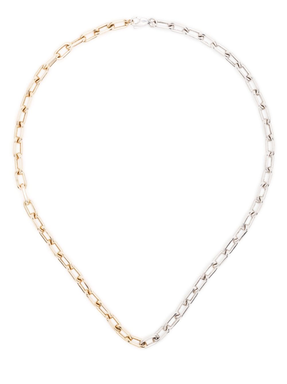 Adina Reyter 14kt yellow gold and sterling silver Italian chain necklace von Adina Reyter