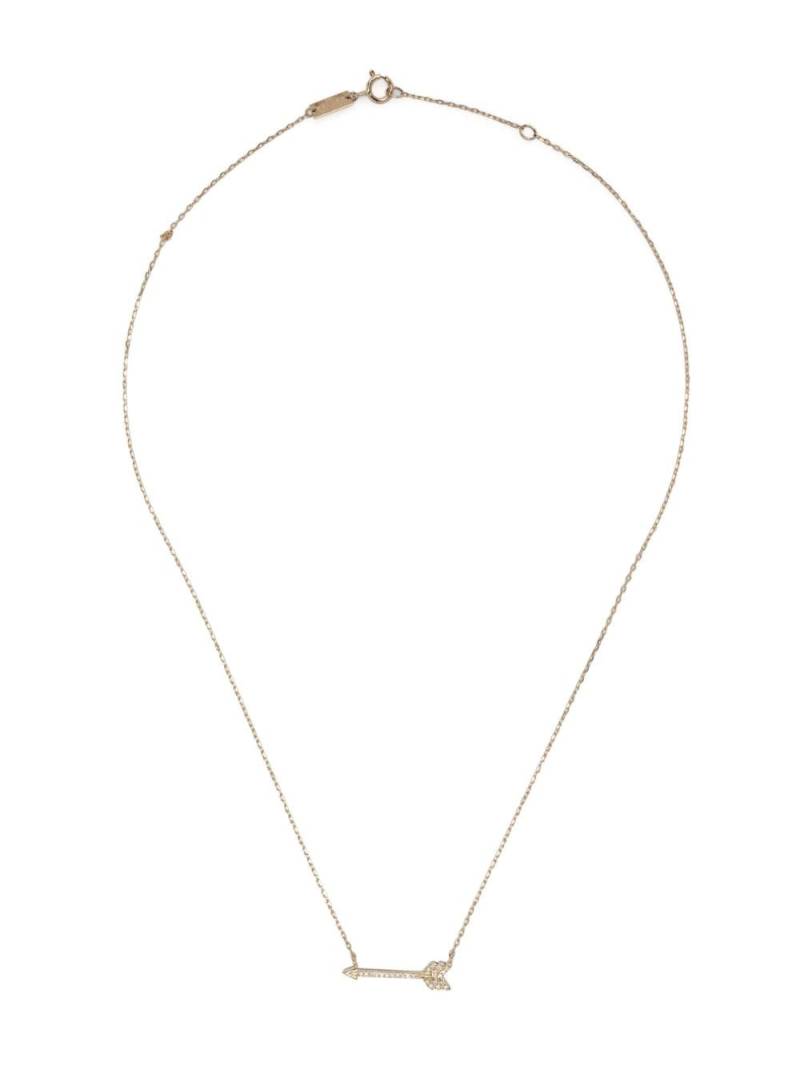 Adina Reyter 14kt yellow gold arrow-pendant necklace von Adina Reyter