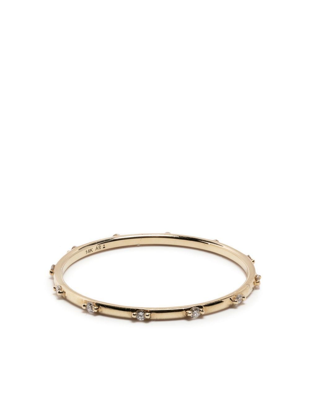 Adina Reyter Diamond Station eternity ring - Gold von Adina Reyter