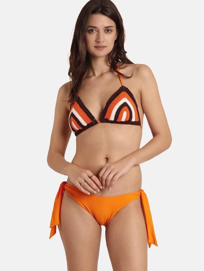 2-teiliges Triangel-bikini-set The Crochet Day Unisex Orange 40 von Admas