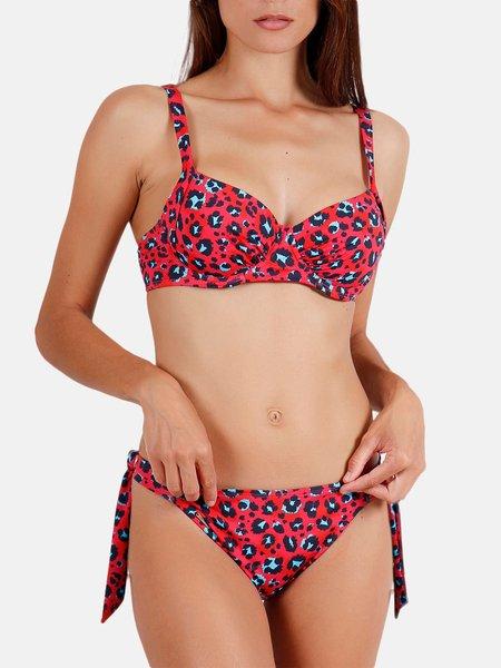 2-teiliges Bikini-set Mit Bügel Hot Skin Damen Rot Bunt 40 von Admas