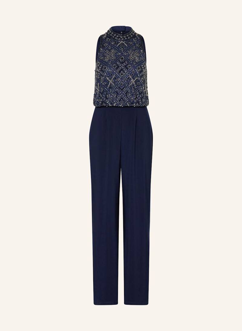 Adrianna Papell Jumpsuit Mit Pailletten blau von Adrianna Papell