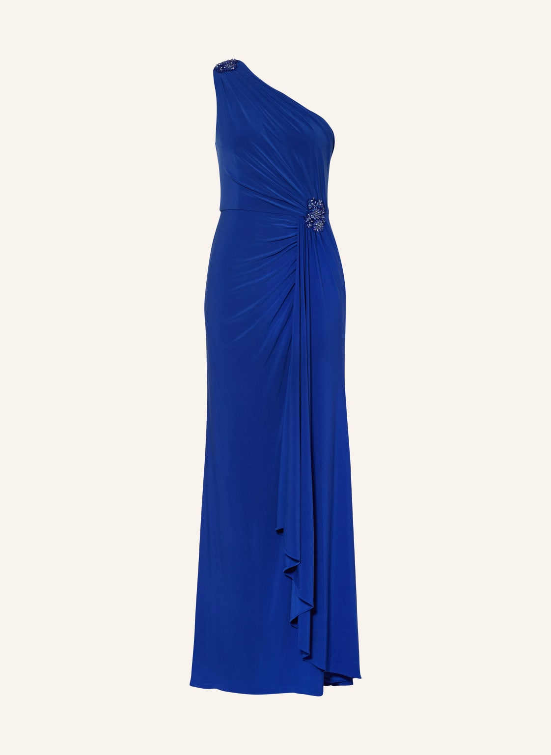 Adrianna Papell One-Shoulder-Kleid Mit Schmucksteinen blau von Adrianna Papell