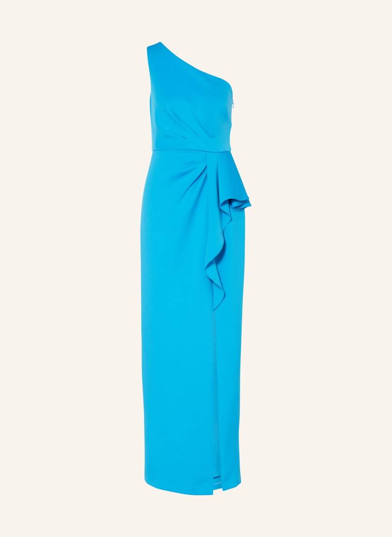 Adrianna Papell One-Shoulder-Kleid Mit Volants blau von Adrianna Papell