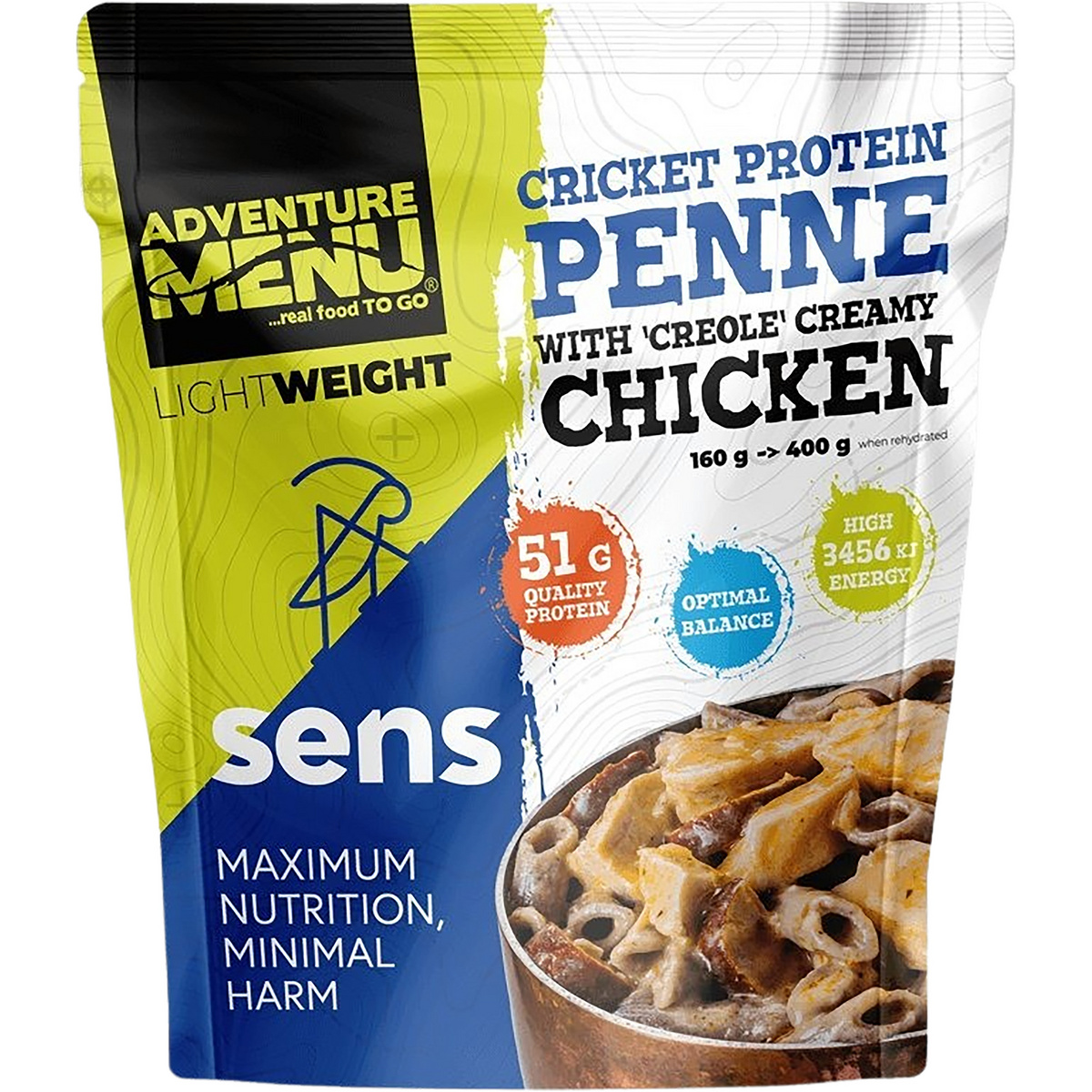 Adventure Menu SENS Protein Penne mit Hähnchenfleisch von Adventure Menu