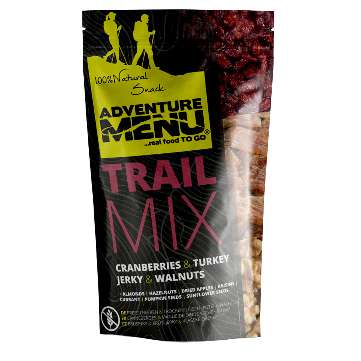 Adventure Menu Trailmix - Cranberry - Turkey Jerky - Walnüsse von Adventure Menu