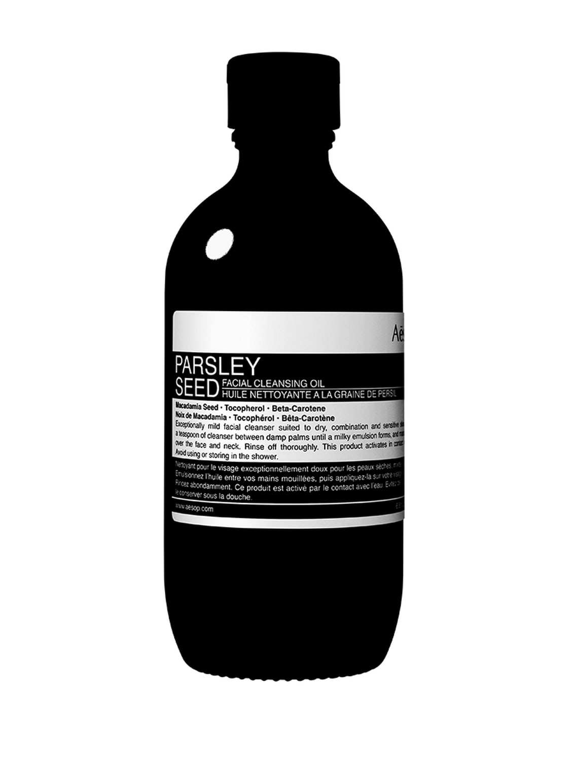 Aesop Parsley Seed Facial Cleansing Oil Reinigungsöl 200 ml von Aesop