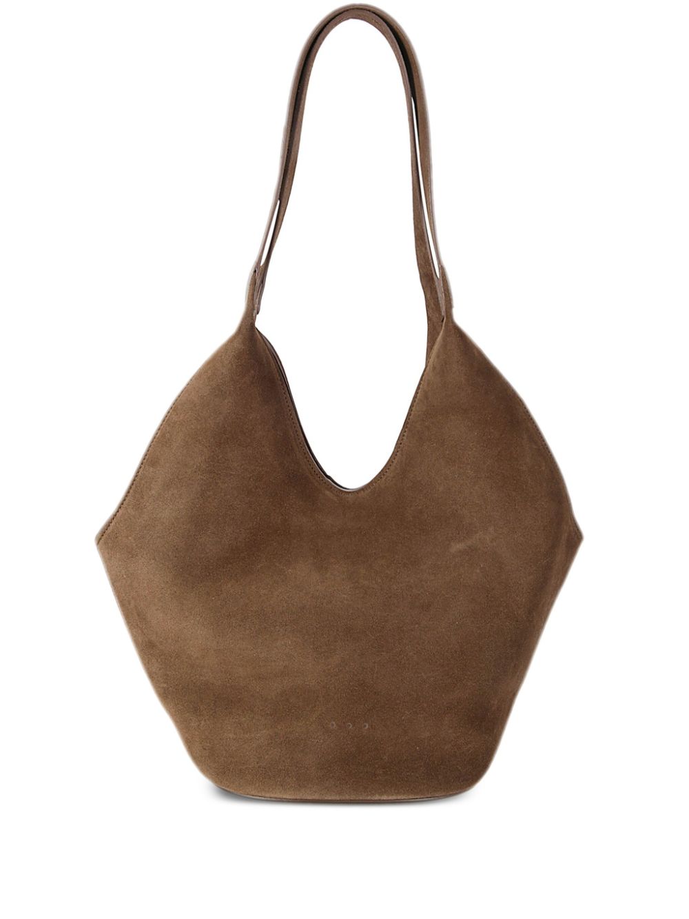 Aesther Ekme large suede tote bag - Brown von Aesther Ekme