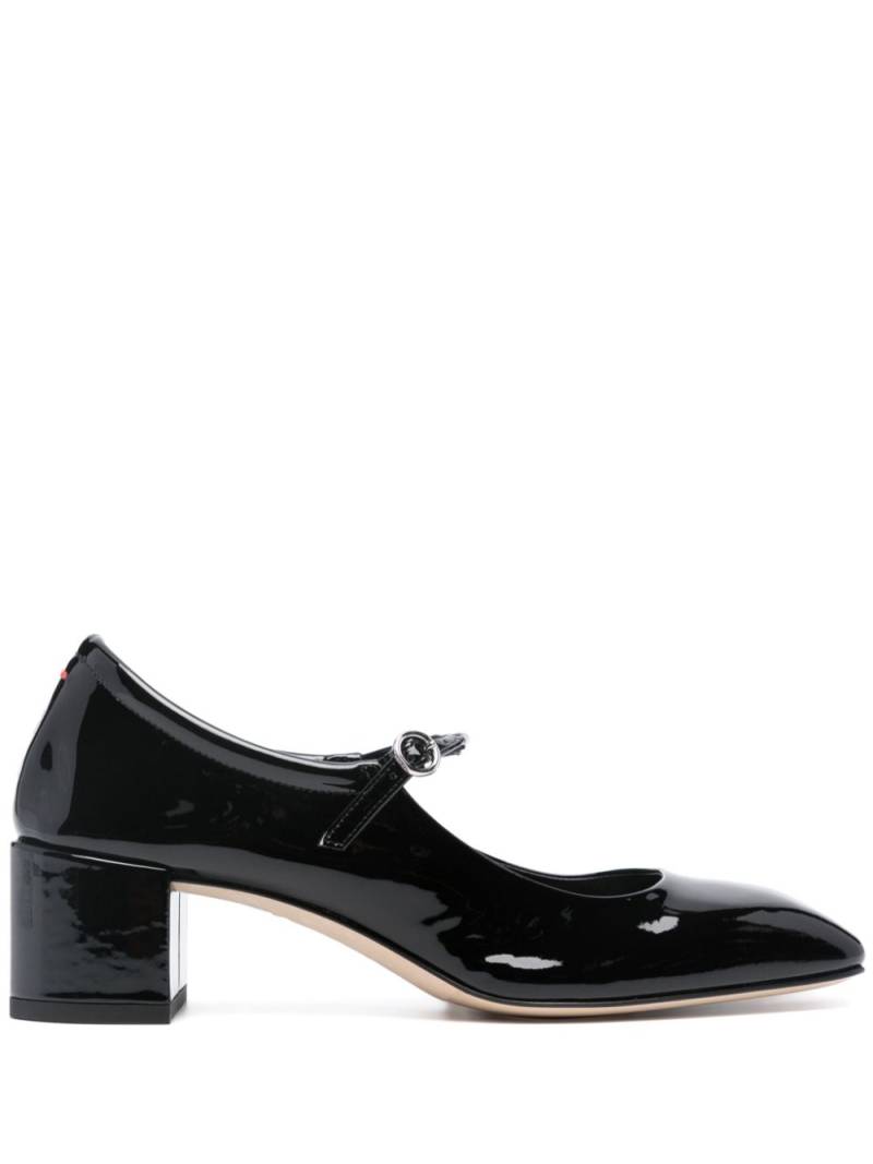 Aeyde Aline 45mm leather pumps - Black von Aeyde