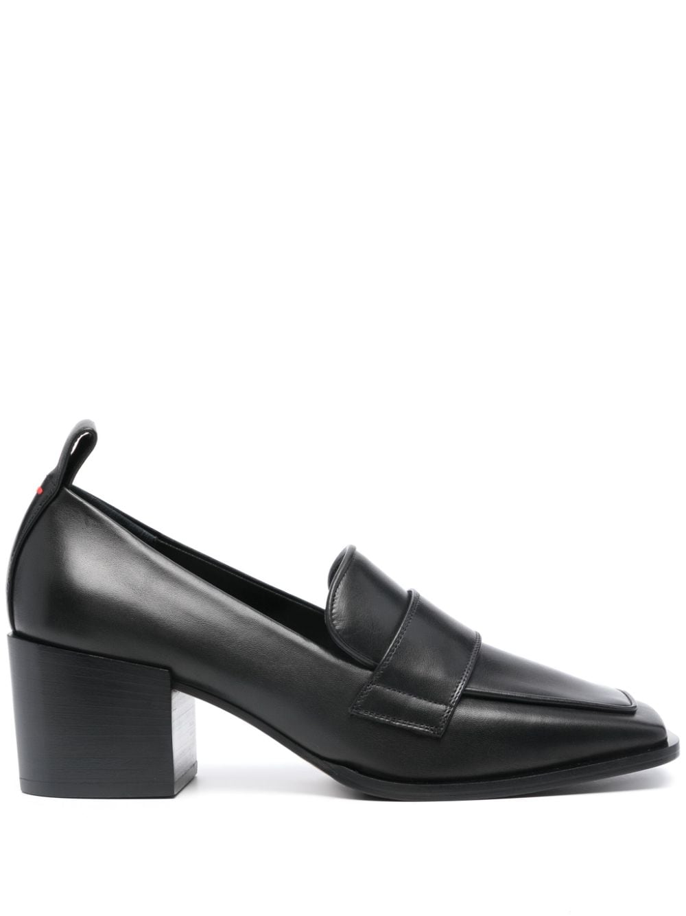 Aeyde Anka 55mm leather loafers - Black von Aeyde