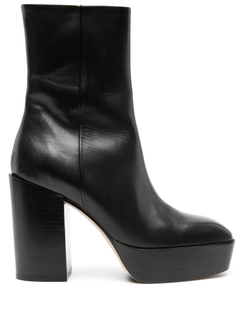 Aeyde Berlin 110mm leather ankle boot - Black von Aeyde