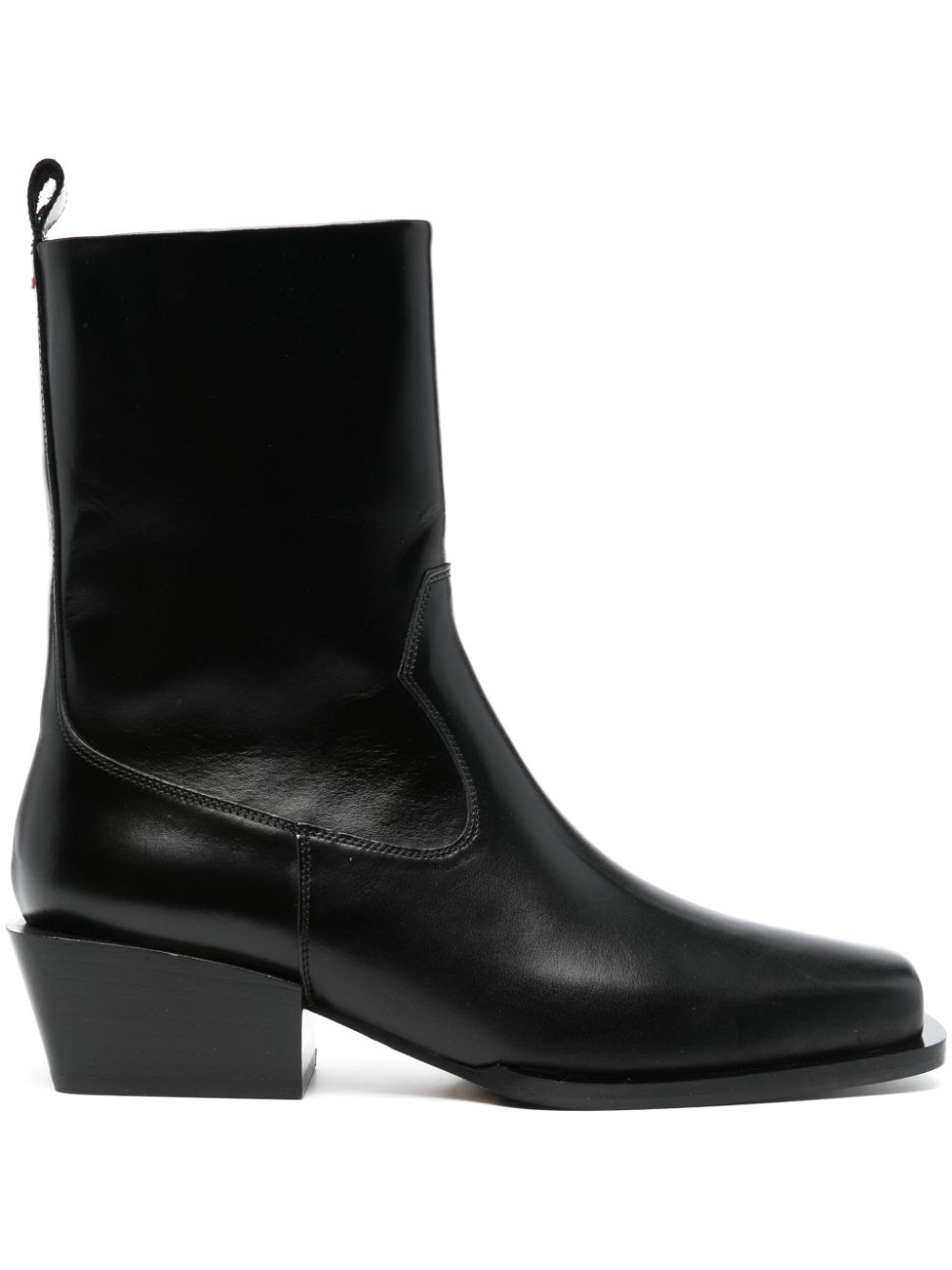 Aeyde Bill 60mm leather boots - Black von Aeyde