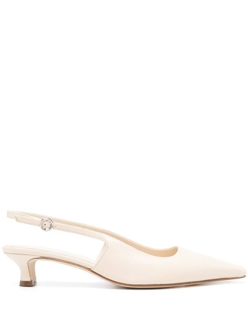 Aeyde Catrina 55mm leather pumps - Neutrals von Aeyde