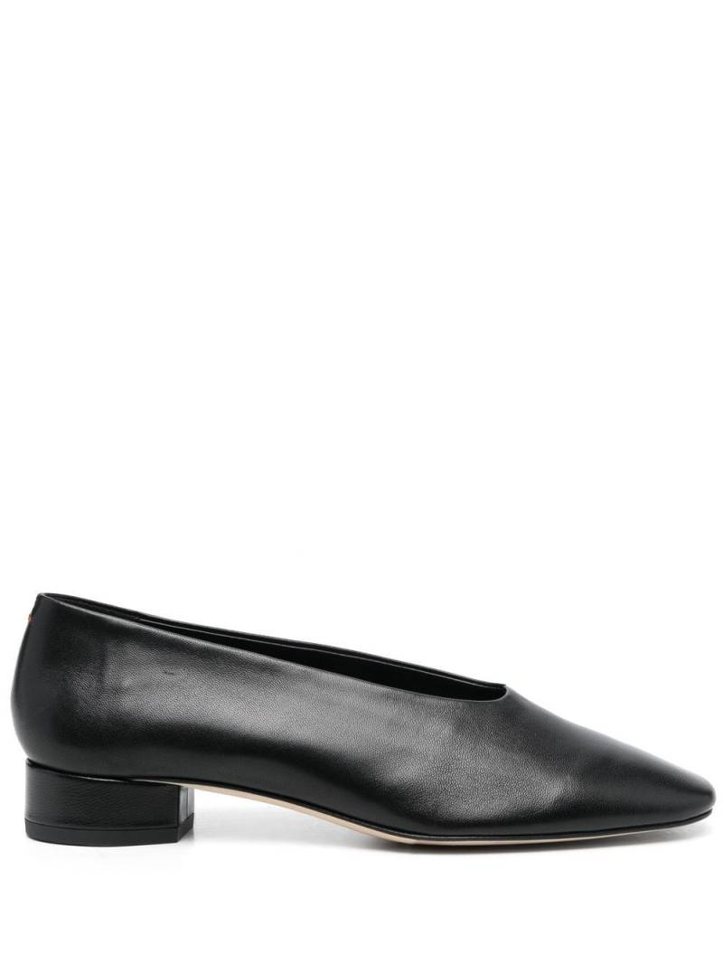 Aeyde Delia 25mm leather pumps - Black von Aeyde