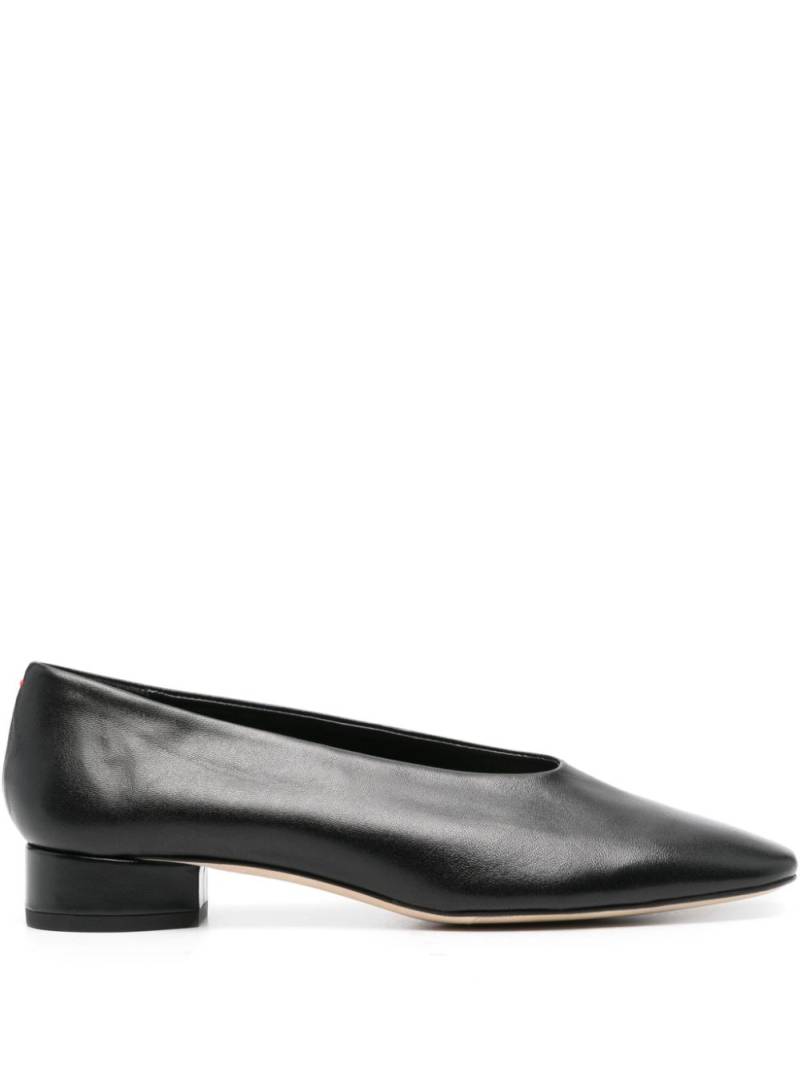 Aeyde Delia 25mm leather pumps - Black von Aeyde