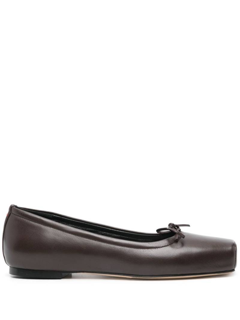 Aeyde Gabriella ballet flats - Brown von Aeyde