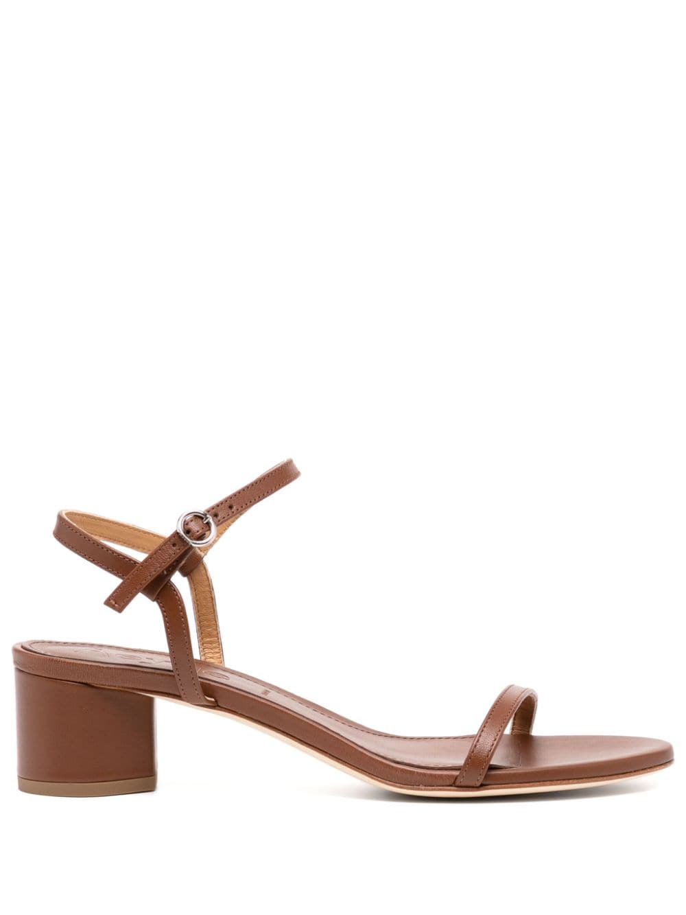 Aeyde Immi 50mm leather sandals - Brown von Aeyde