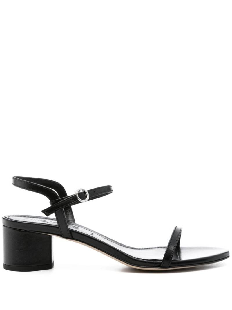 Aeyde Immi 55mm leather sandals - Black von Aeyde