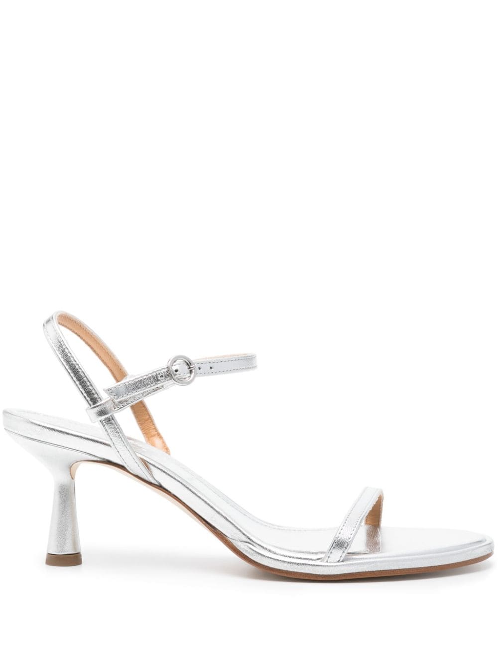 Aeyde Mikita 65mm sandals - Silver von Aeyde