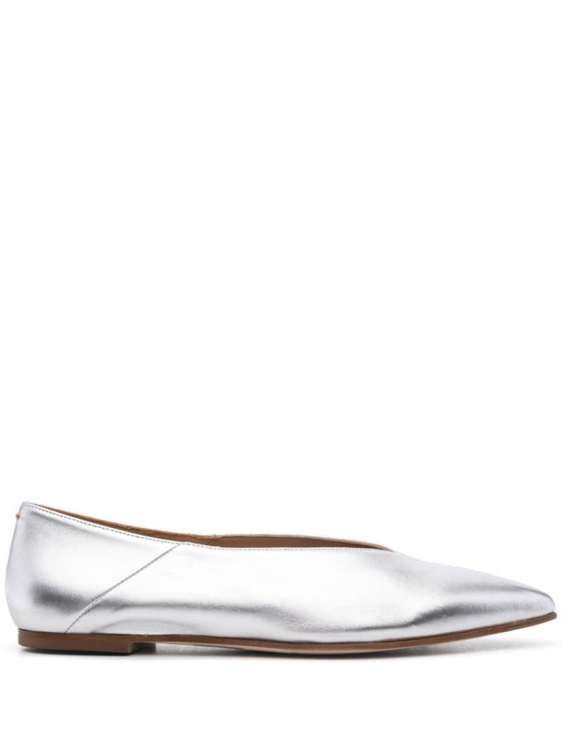 Aeyde Moa ballet flats - Silver von Aeyde