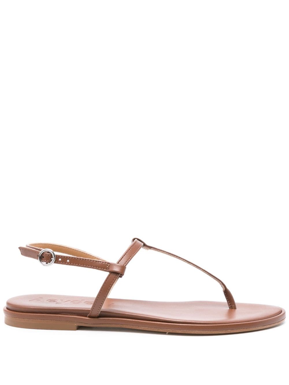 Aeyde Nala leather sandals - Brown von Aeyde