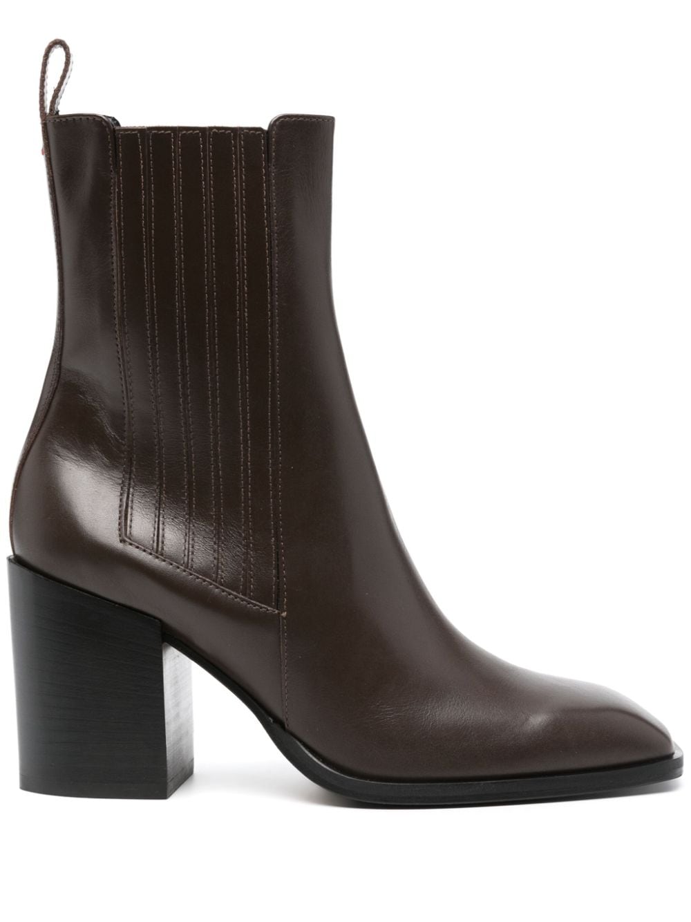 Aeyde Nat 75mm Chelsea ankle boots - Brown von Aeyde