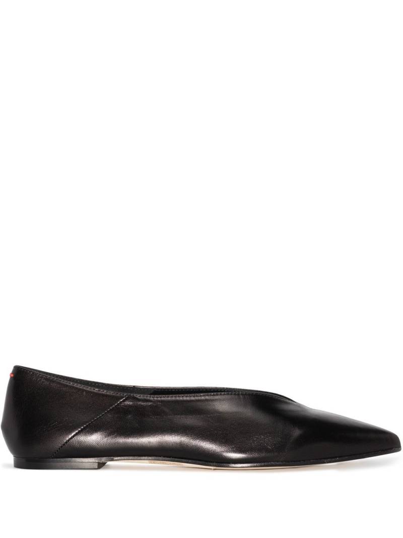 Aeyde Rosa pointed pumps - Black von Aeyde