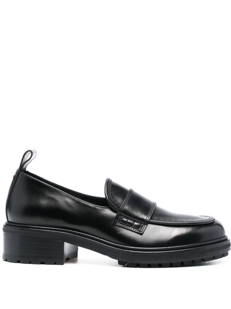 Aeyde Ruth 40mm leather loafers - Black von Aeyde