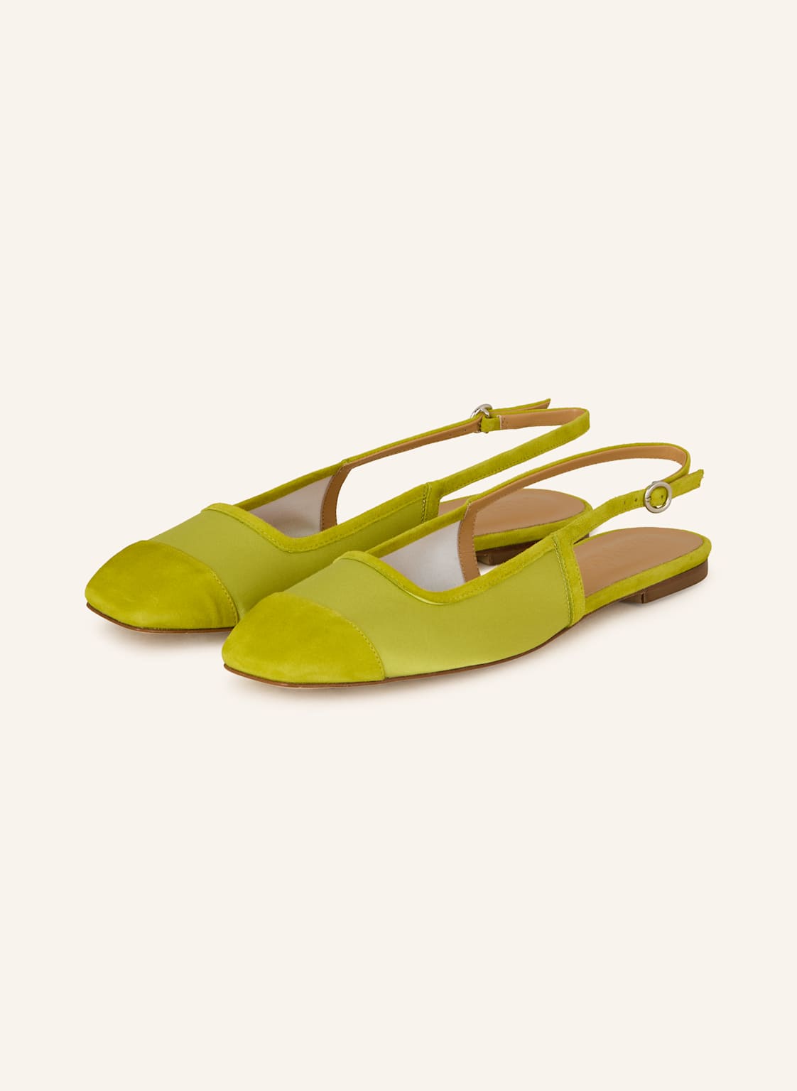 Aeyde Slingballerinas Geraldine gruen Aeyde Slingballerinas Geraldine gruen von Aeyde