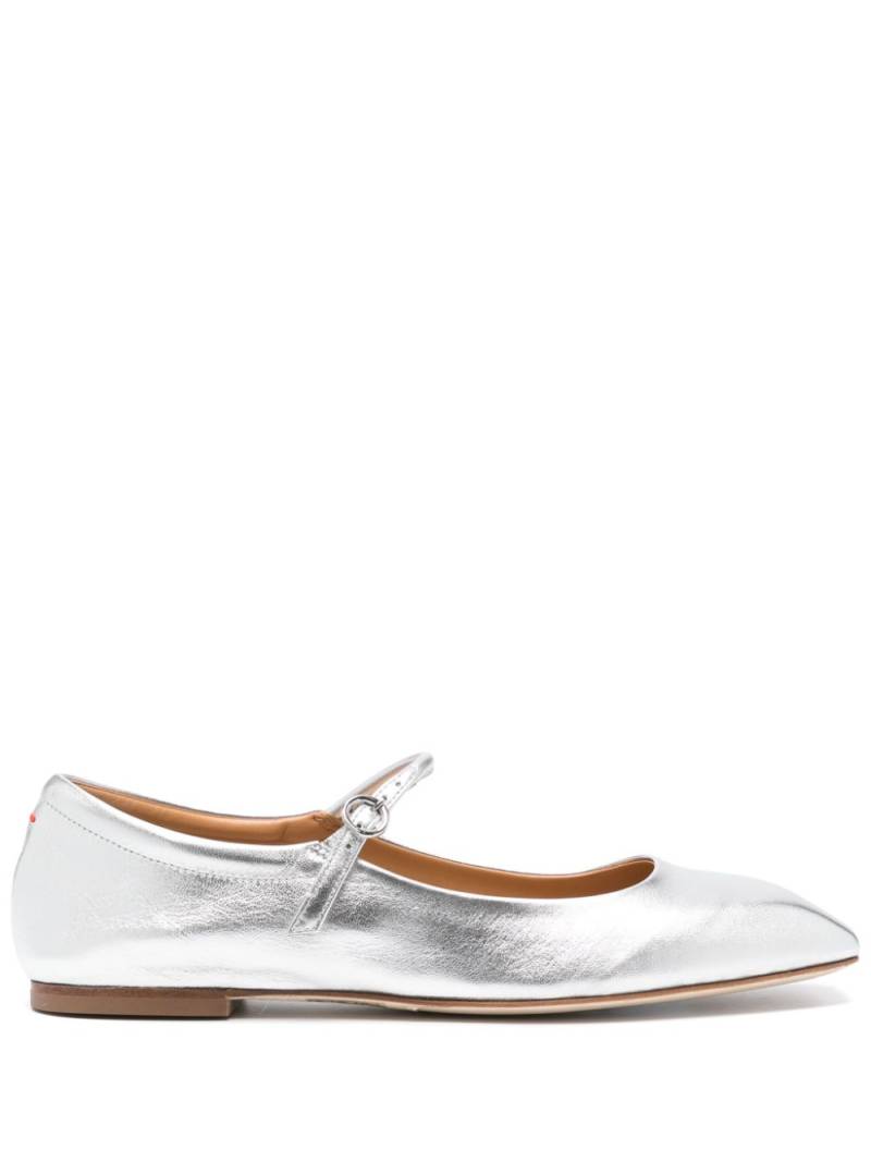 Aeyde Uma ballet flats - Silver von Aeyde