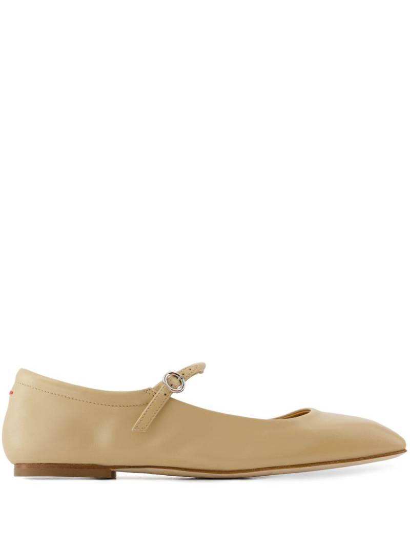 Aeyde leather ballerina shoes - Neutrals von Aeyde