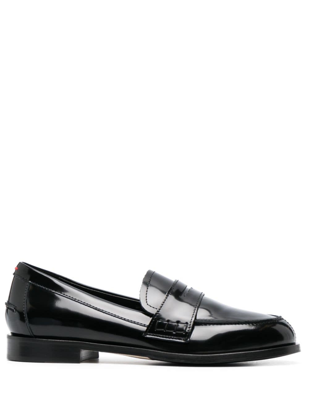 Aeyde penny-slot leather loafers - Black von Aeyde