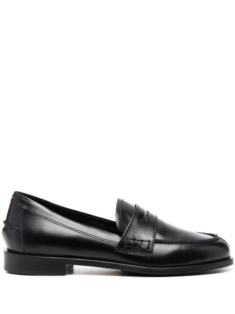 Aeyde round-toe leather loafers - Black von Aeyde