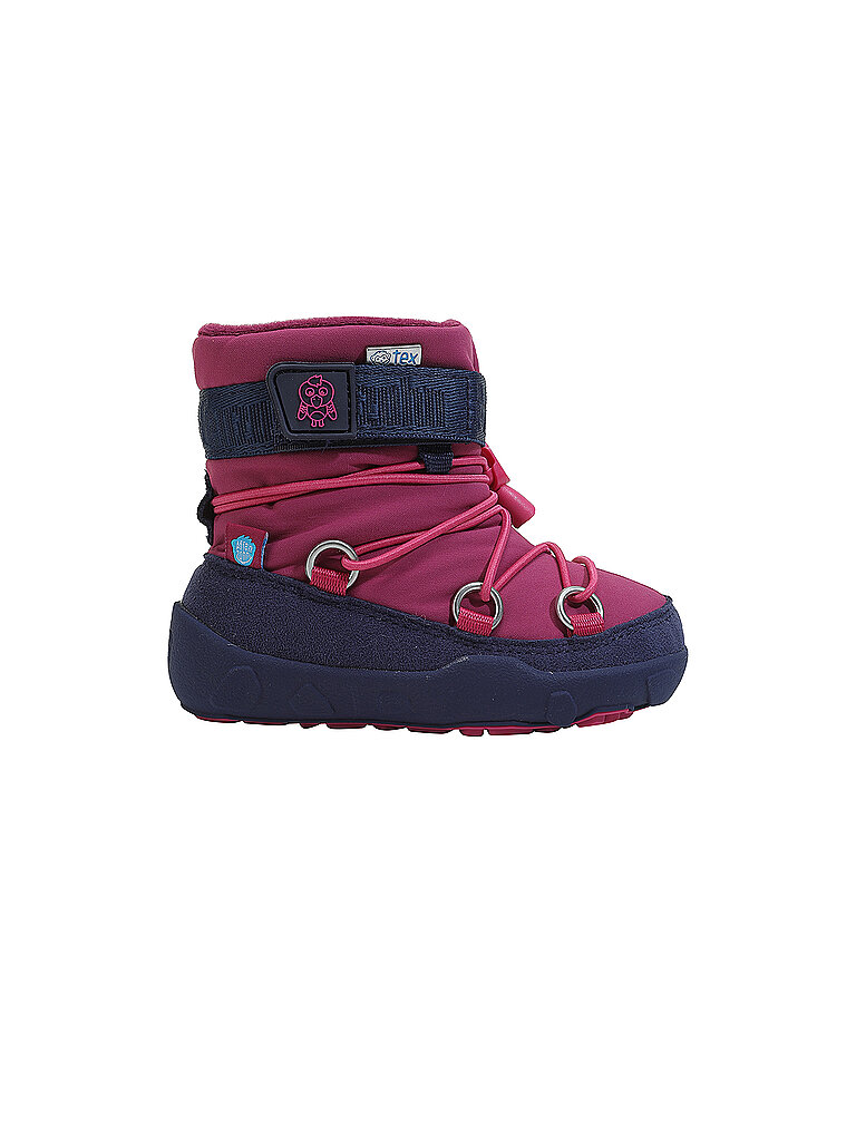 AFFENZAHN Kinder Barfußschuhe - Stiefel SNOWY Flamingo beere | 23 von Affenzahn