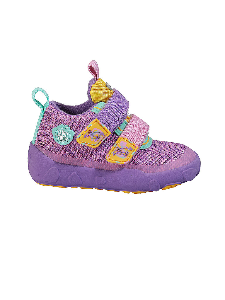 AFFENZAHN Kinder Barfußschuhe - Übergangsschuhe KNIT HAPPY Tukan lila | 21 von Affenzahn