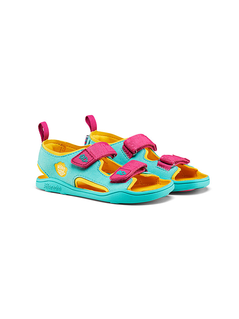 AFFENZAHN Kinder Sandalen AIRY Eule türkis | 22 von Affenzahn