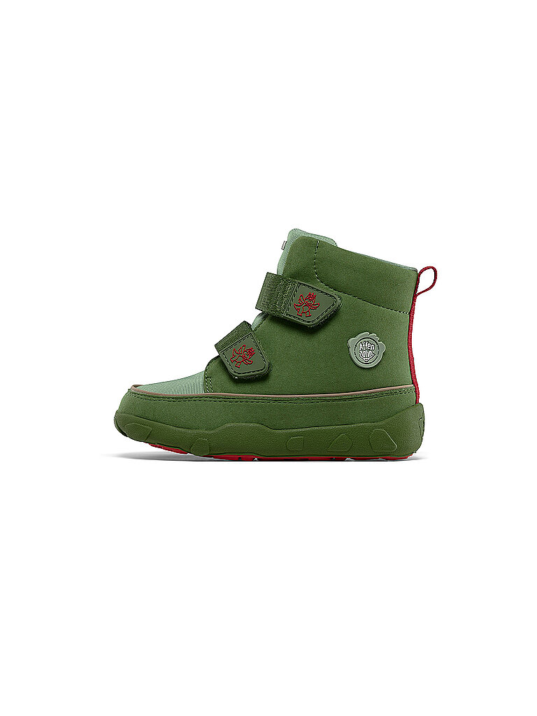 AFFENZAHN Kinder Winterstiefel VEGAN COMFY Drache grün | 23 von Affenzahn