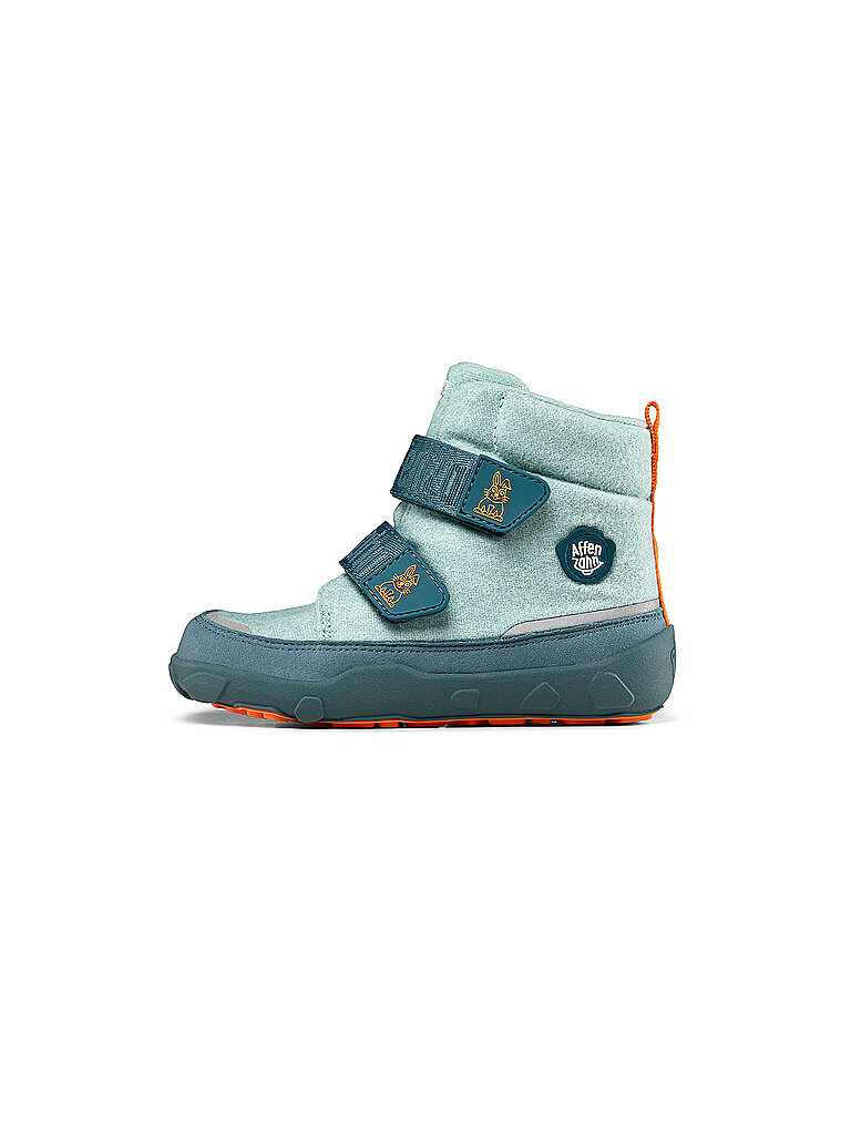 AFFENZAHN Kinder Winterstiefel WOLLE COMFY Hase hellblau | 21 von Affenzahn