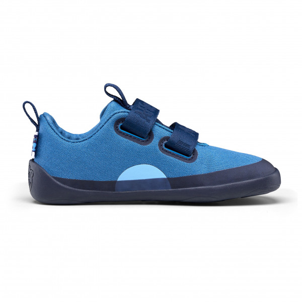 Affenzahn - Kid's Barfußschuh Baumwolle Lucky - Barfussschuhe Gr 22 blau von Affenzahn