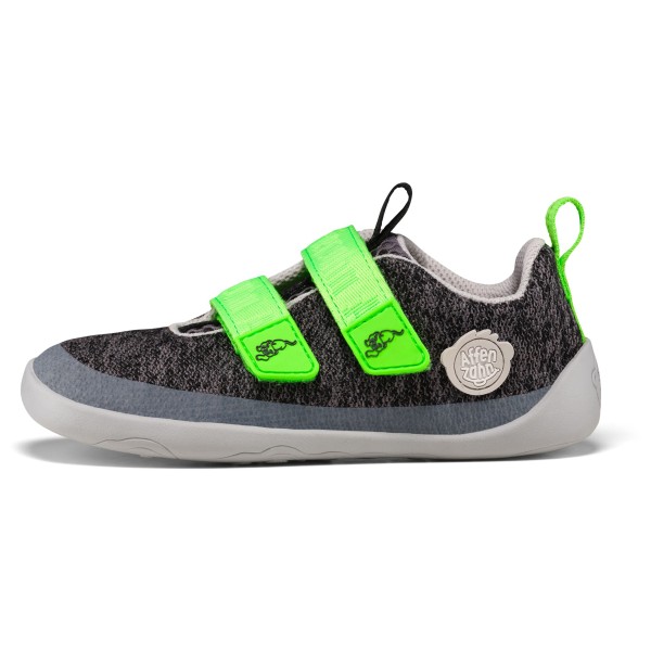 Affenzahn - Kid's Barfußschuh Knit Happy - Barfussschuhe Gr 32 panther /grau Affenzahn - Kid's Barfußschuh Knit Happy - Barfussschuhe Gr 32 panther /grau von Affenzahn