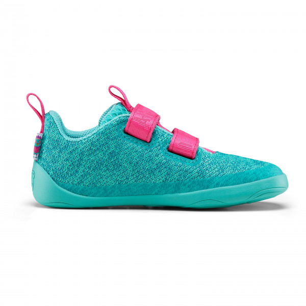 Affenzahn - Kid's Barfußschuh Knit Happy - Barfussschuhe Gr 33 türkis von Affenzahn