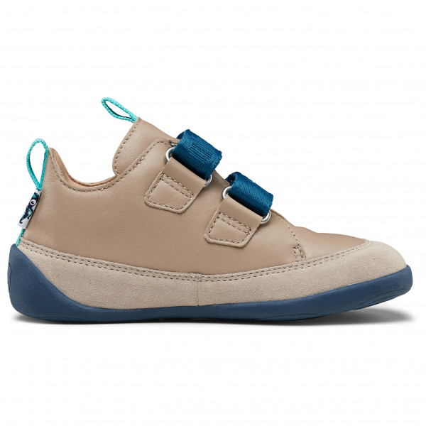 Affenzahn - Kid's Barfußschuh Leder Buddy - Freizeitschuhe Gr 22 beige von Affenzahn